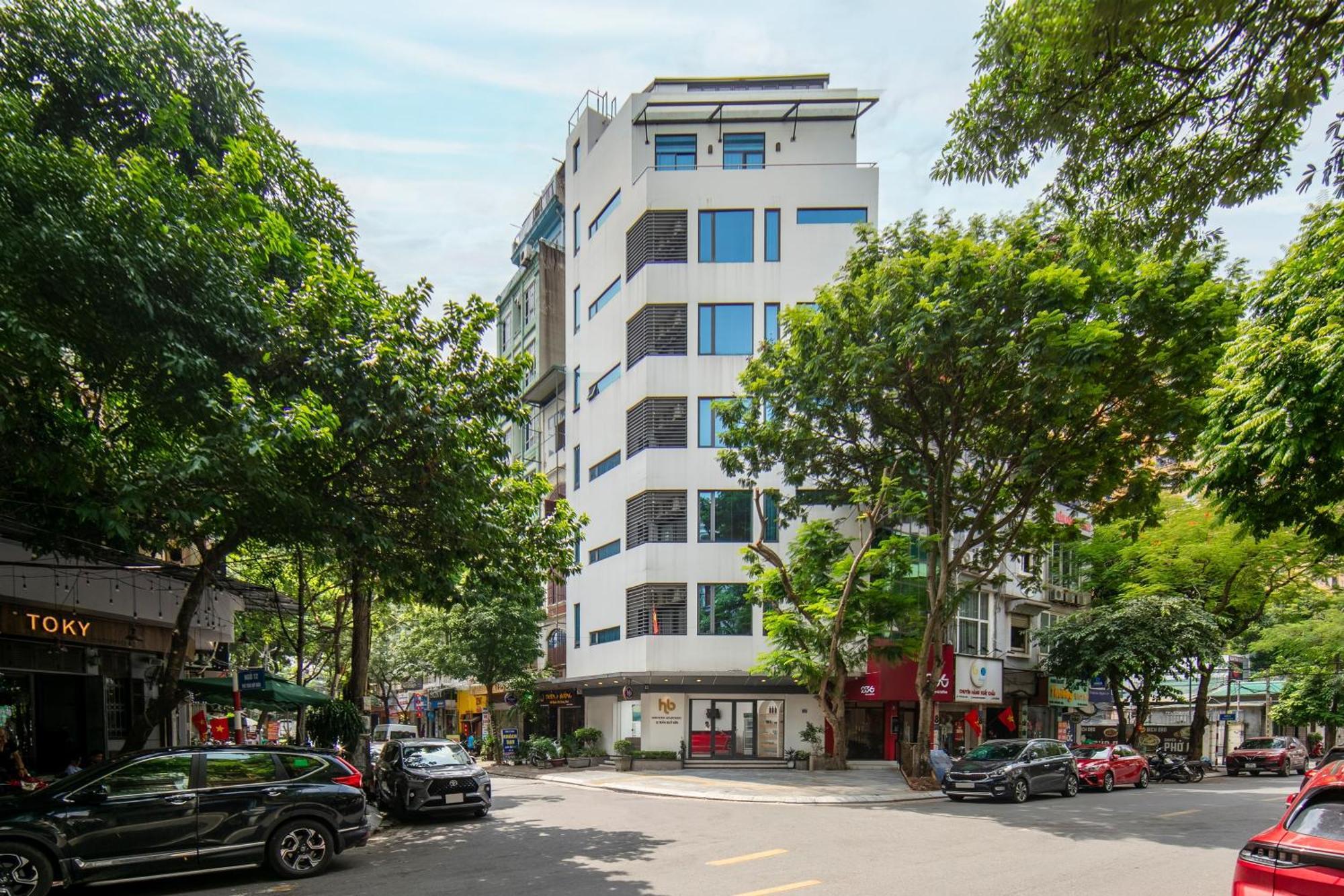 Hb Serviced Apartment - 12 Tran Quy Kien Hanoi Exterior photo